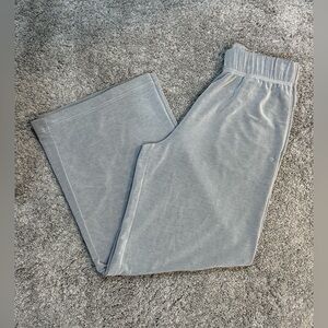 Cozy Earth LUXURY Wide Leg Pants-Gray-Size small